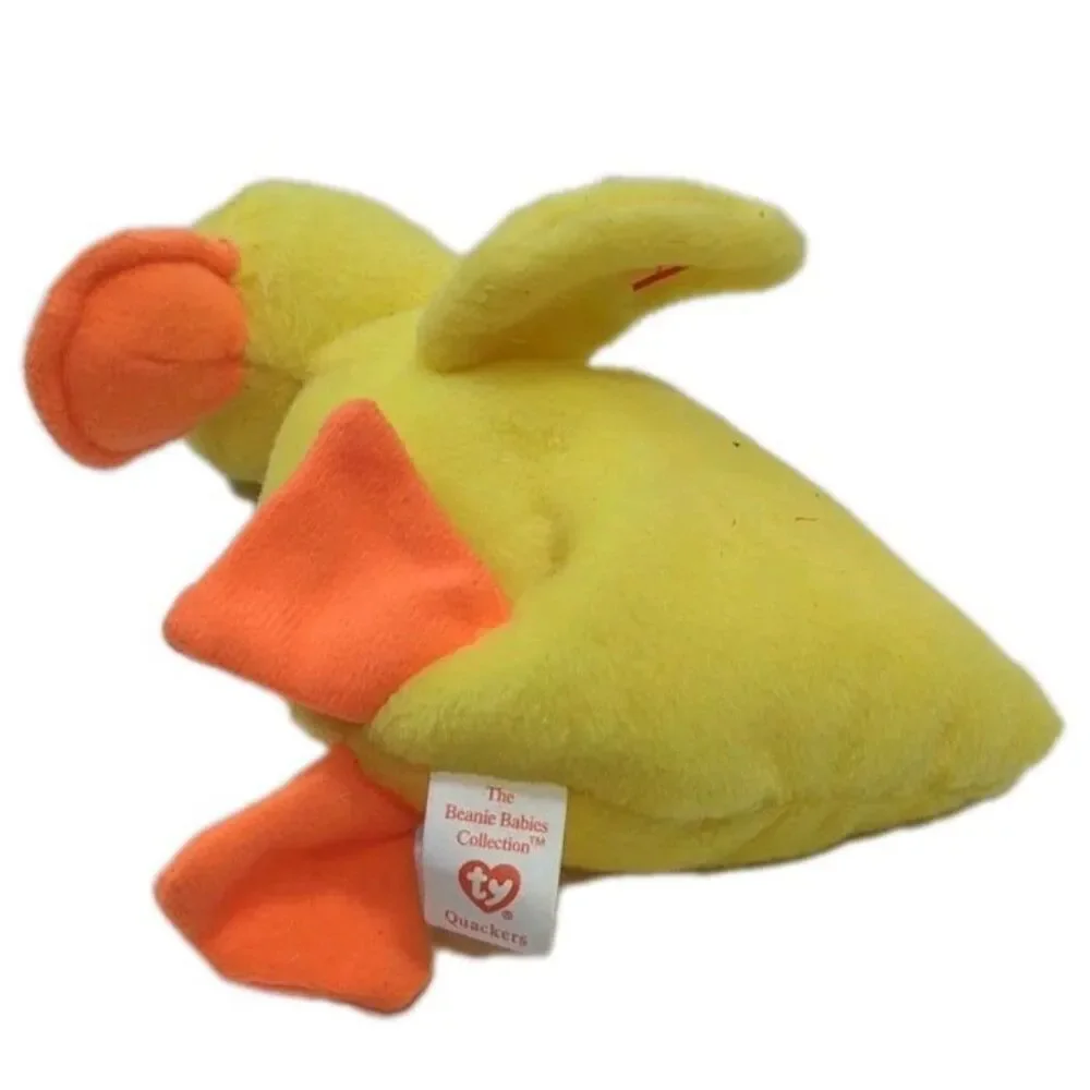 TY QUAKERS the Duck Beanie Babies Collection RETIRED 4024 1993/1994